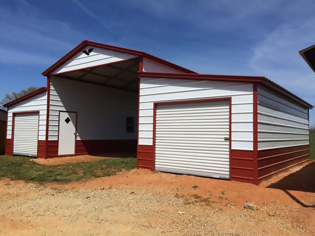 metal carport barn